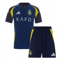 Maglie da calcio Al-Nassr Seconda Maglia Bambino 2024-25 Manica Corta (+ Pantaloni corti)